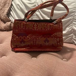 Red thailand purse